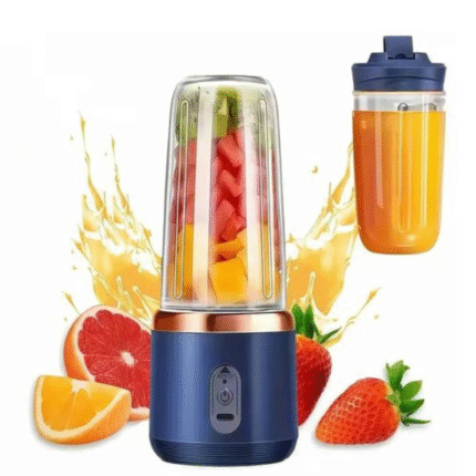 Portable USB Personal Mini Juicer Cup Handheld Travel Blender Single Double Cups for Water Bottles