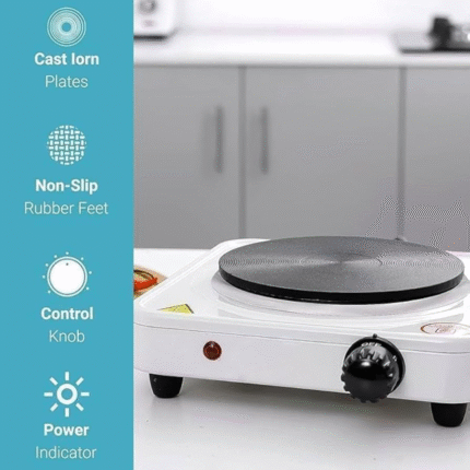 1000W portable single burner electric hot plate