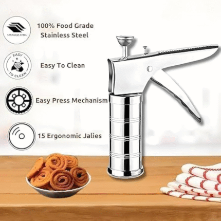 Multipurpose Aluminum Cookie Maker Press Kit