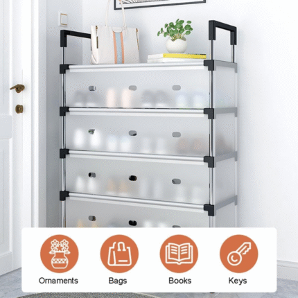 6-Layer Magic Film Dustproof Shoe Rack