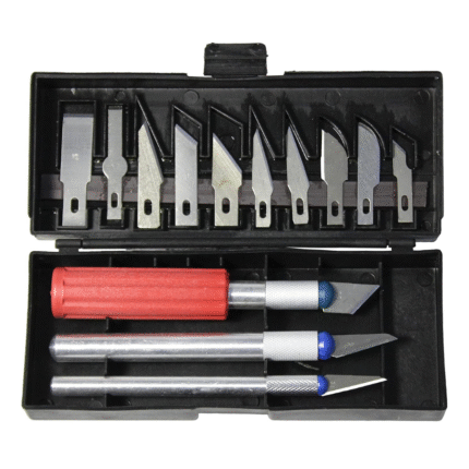 13-piece precision hobby knife set