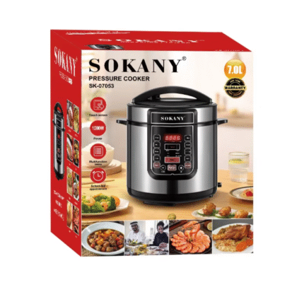 Sokany Multi-Function Electric Pressure Cooker (Model: SK-07053)
